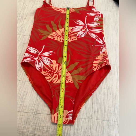 NEW Roxy Seaside Tropics One-piece Swimsuit In Hibiscus Seaside Tropics Small - Picture 8 of 10